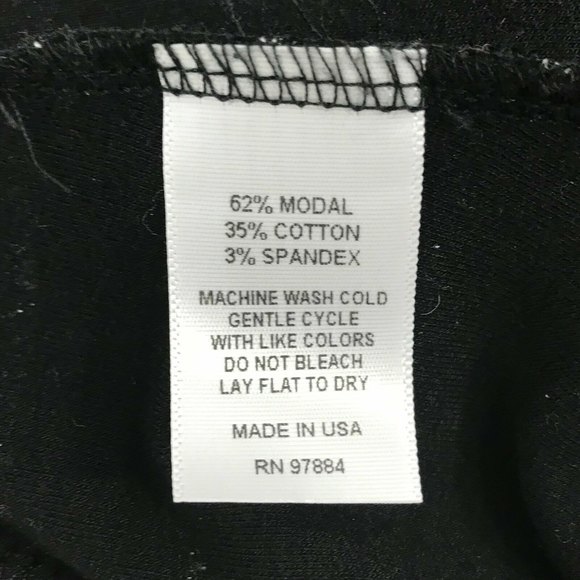 Tart size Small black striped batwing oversized Open cardigan sweater Shell - Picture 5 of 8